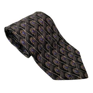 Robert Talbott Best of Class Tie Hand Sewn‎ Finest Silk Extra Long Geometric